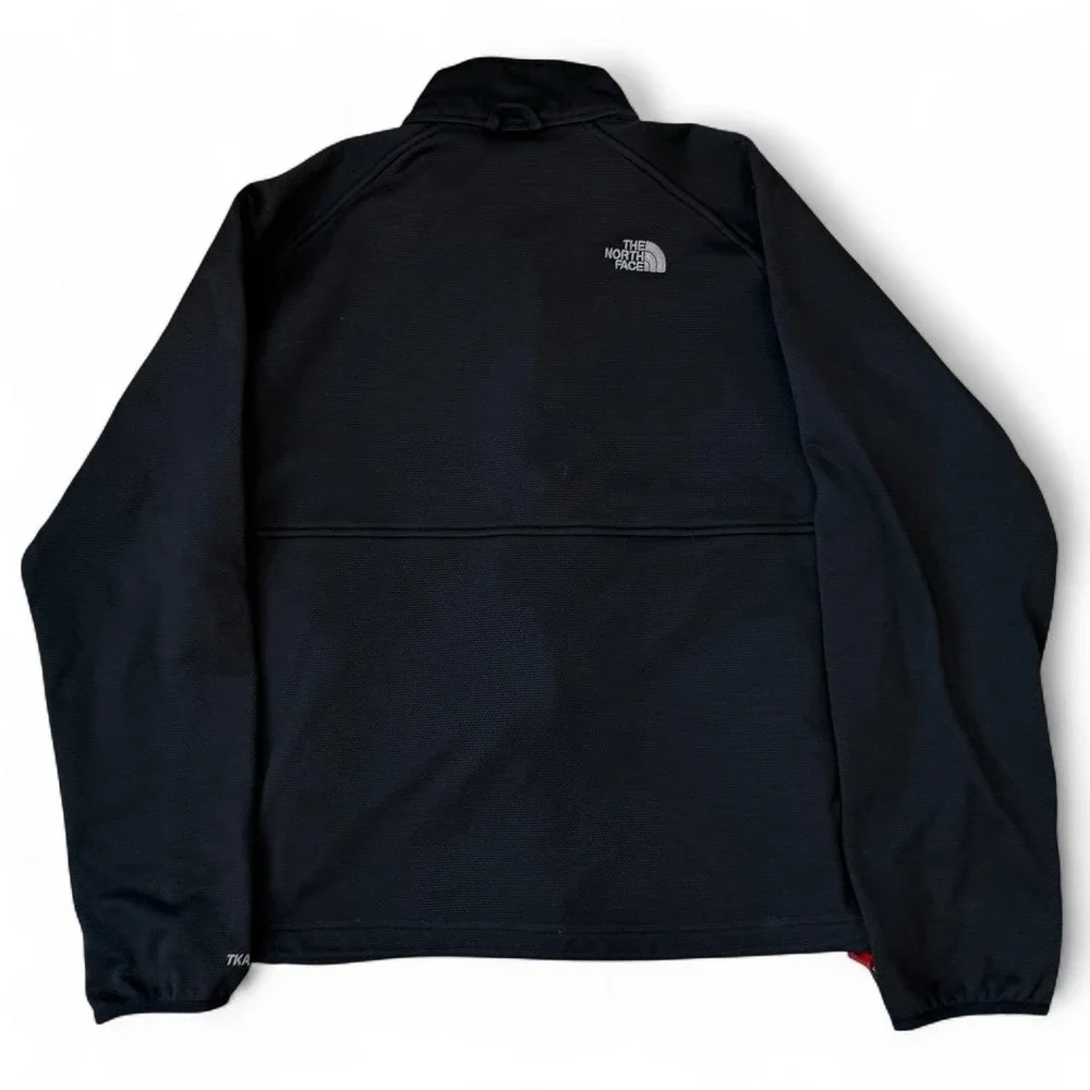 The North Face Black Jacket TKA Stealth Full Zip Men's Size Medium Outdoors